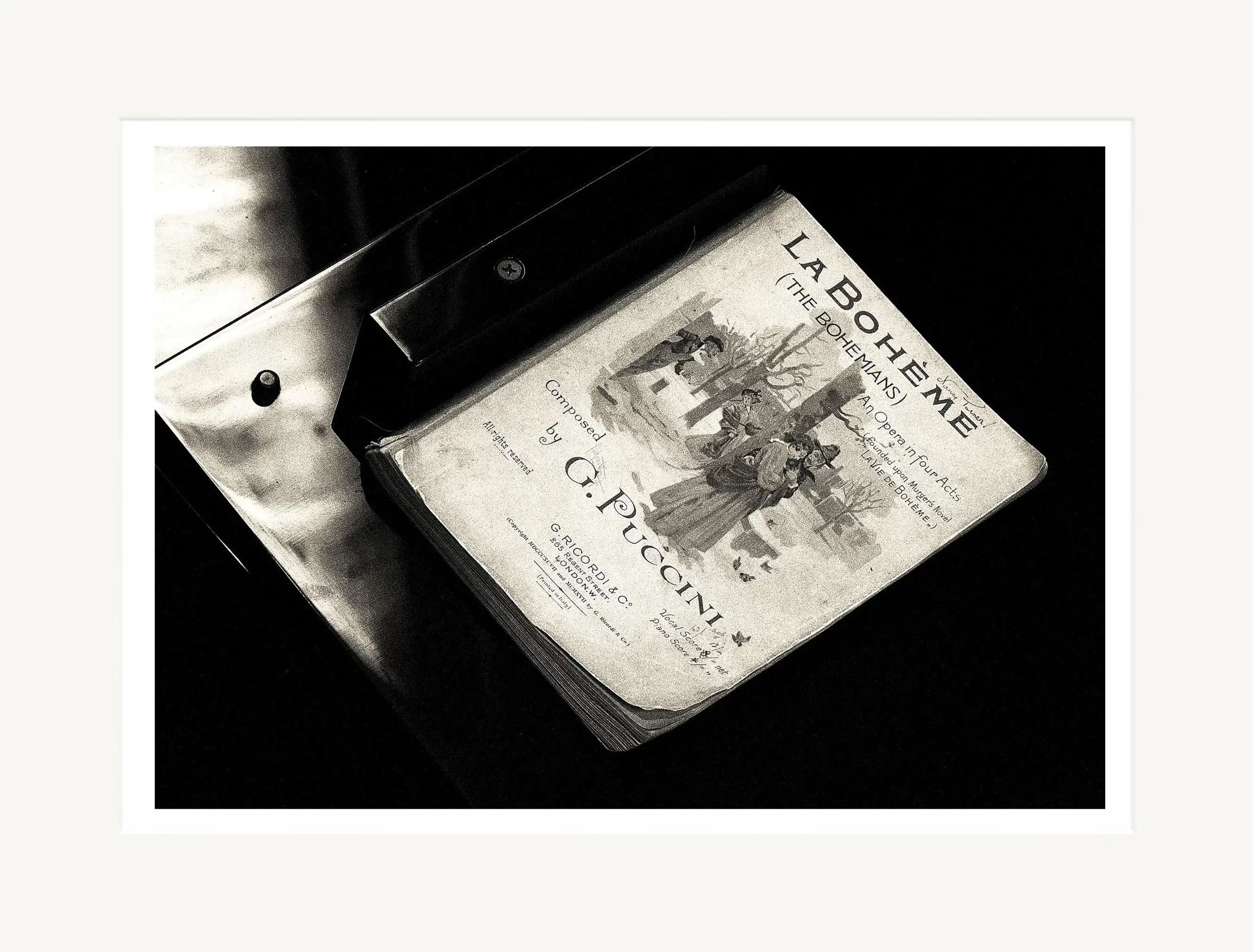 'La Boheme Score'
