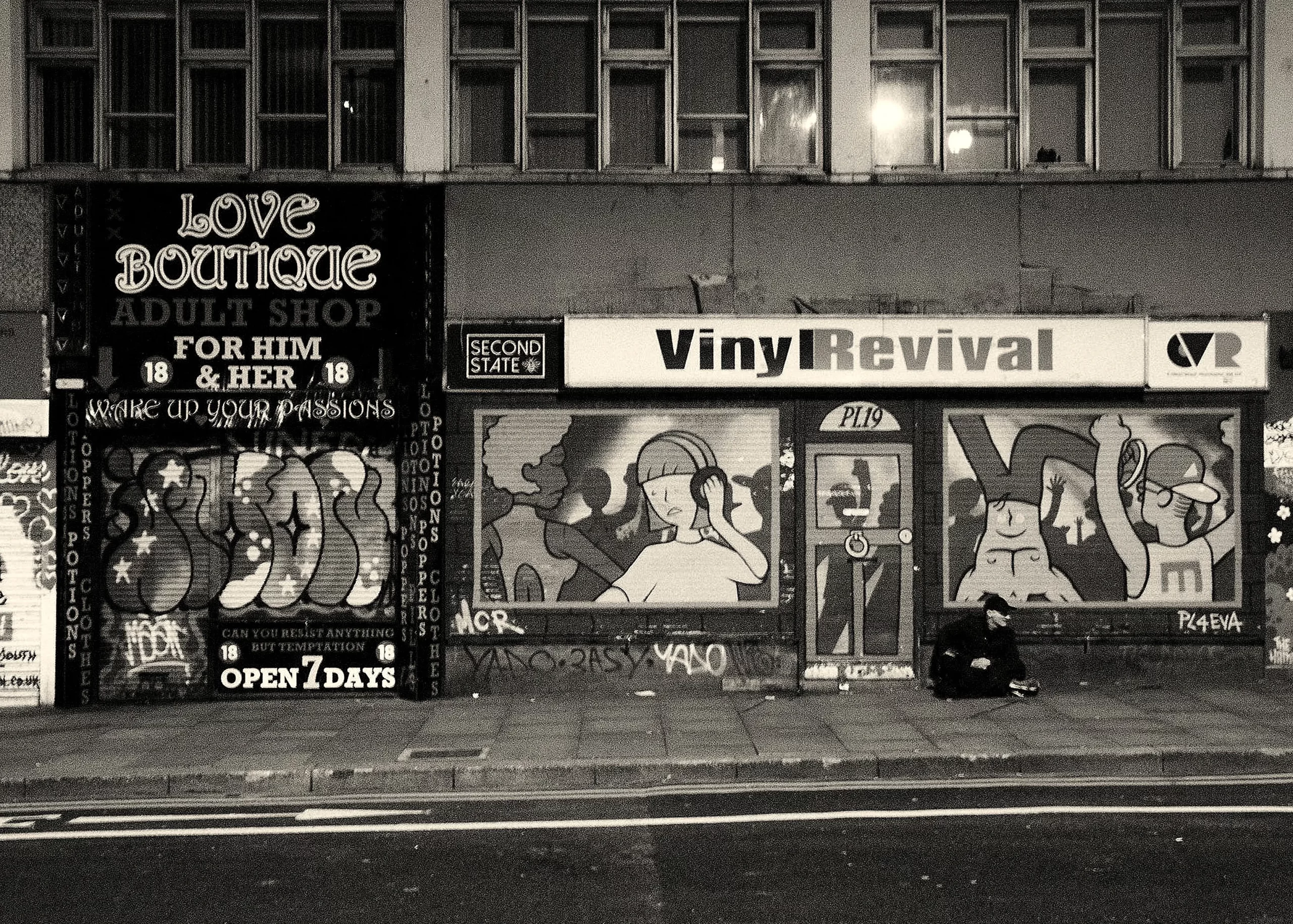 'Homeless on Oldham Street, Manchester 2023'