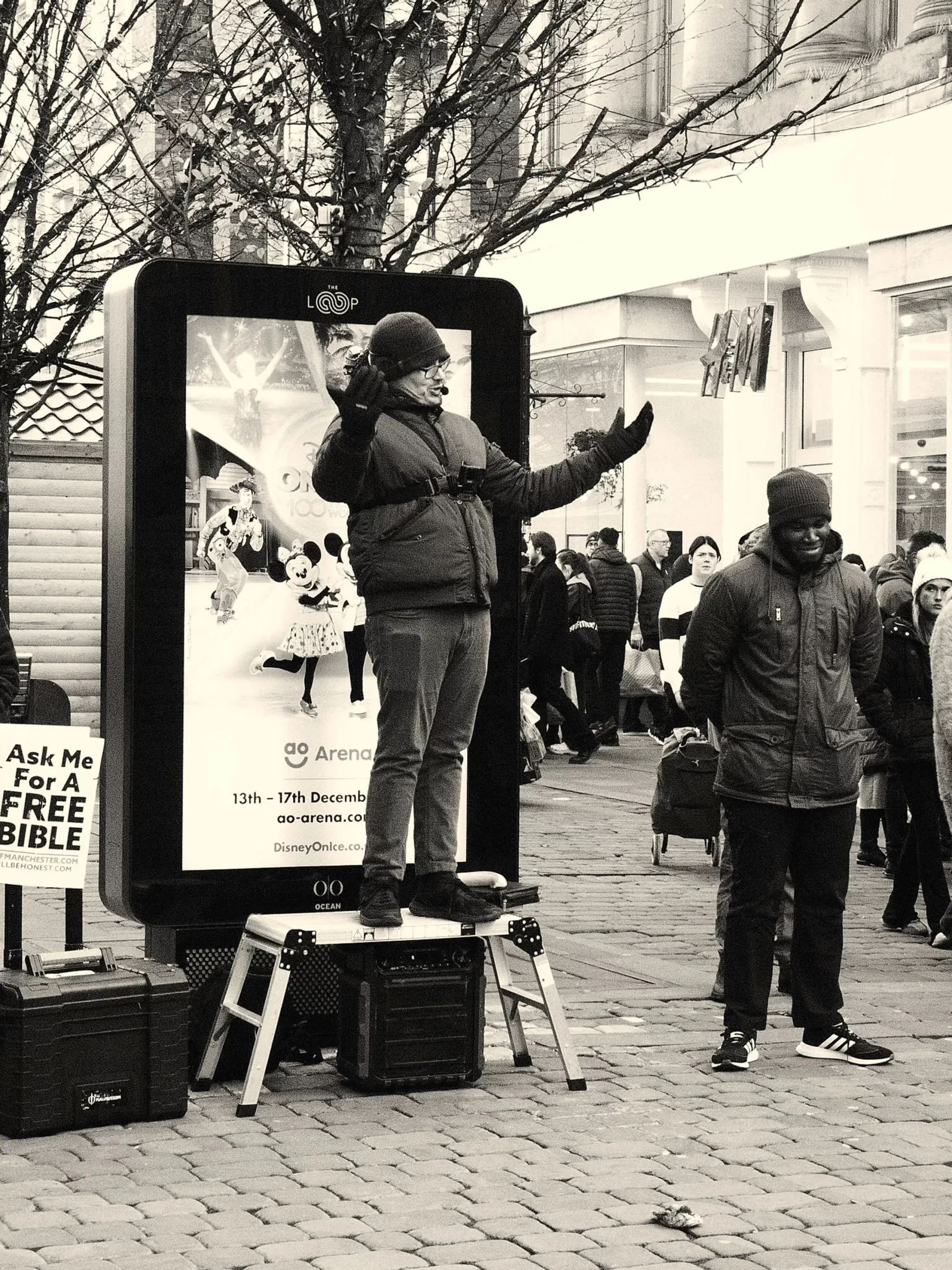 'Son of a Preacher Man, Market Street, Manchester 2023'